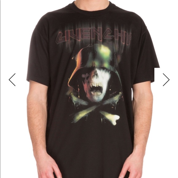 givenchy skull shirt